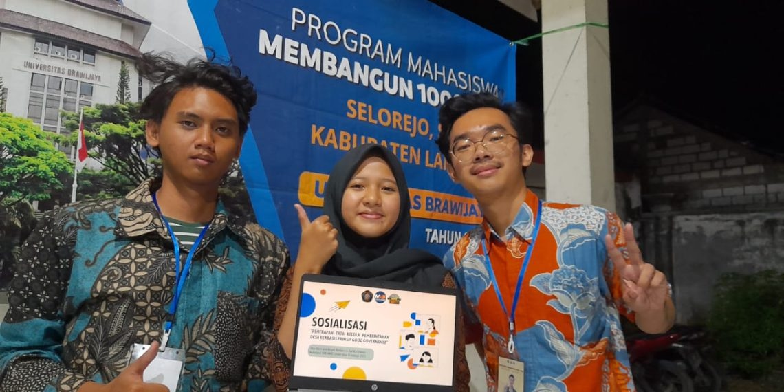 MMD UB Luncurkan Website Pelayanan Publik Desa Selorejo Lamongan